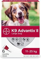 K9 Advantix II Flea and Tick Treatment for Large