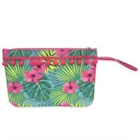 Water Resistant Beach Case With Two Vinyl Zipper