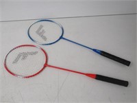 "As Is" Franklin Sports 2 Player Badminton Rackets