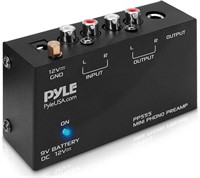 Pyle Phono Turntable Preamp - Mini Electronic