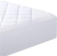 Utopia Bedding Quilted Fitted Mattress Pad -