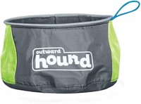 Outward Hound Port-A-Bowl Portable Dog Dish, 48oz