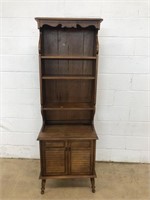 Bookcase Top Cabinet with Lower Doors