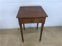 Antique 1-Drawer Stand