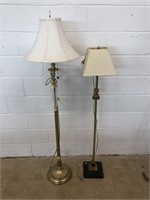 (2) Ornate Floor Lamps
