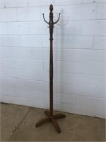 Modern Clothes Tree with Brass Hooks