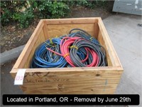 LOT, ASSORTED HOSE IN THIS BIN (LOCATED IN 20'