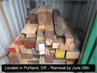LOT, ASSORTED DUNNAGE ON THIS PALLET