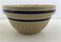 * Stoneware  Double banded bowl