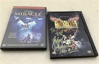 (2) Miricale on  Signed DVD's