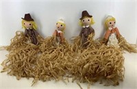 Thanksgiving Pilgrim Scarecrows (4)