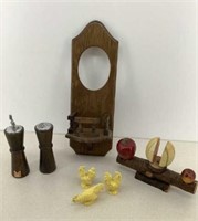 (3) Rosters & Wood Items