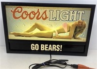 * Coors “Go Bears” Light  Working