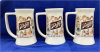 (3) Schlitz Beer Mug