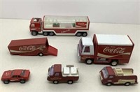 * Coca Cola Trucks- Tonka Fire Truck