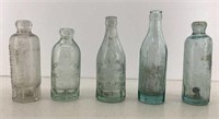 (5) Old Milwaukee Bottles, John Graft, Etc.