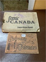 Scenic Canada and Souvenir of Toronto Books