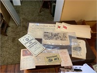 Various Newspaper Clippings and Brochures