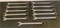 (11) 1-1/4" Combo Wrenches