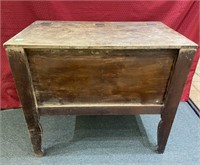 Primitive poplar mule chest,