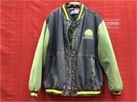 NBA productware jean jacket, Seattle Supersonics,