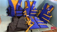 5 Life Jackets