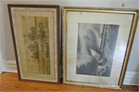 Framed Antique Prints