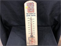 Early Silver Cup Tobacco Thermometer