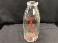 E.W. Huber Dairy Milk Bottle