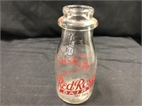 Red Rose Dairy Creamer Bottle