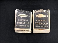 (2) Early Good Bite Tobacco Pouches