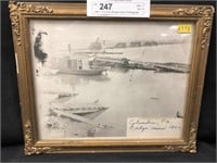 1897 Columbia Bridge Ruins Photograph