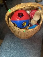 Basket of toys
