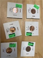 1960-1966 Lincoln Pennies