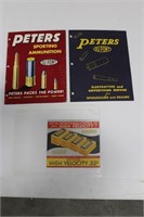 5 PIECES OF PETERS AMMUNITION PAPER GOODS