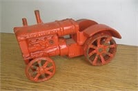 Cast iron Toy tractor 7"L