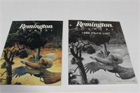 12 PIECES OF REMINGTON CATALOGS AND ADVERTISING