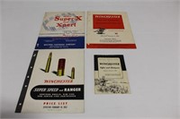 1952-53 WINCHESTER CATALOGS AND PRICE LISTS