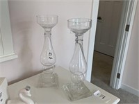 2PC CANDLE HOLDERS