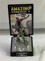 7 inch amazing fantasy Spiderman metal statue