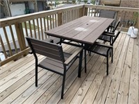 6PC OUTDOOR DINING SET