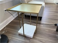 GOLD ACCENT TABLE