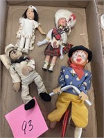 LOT OF VINTAGE DOLLS