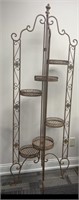 6 FT  TALL IRON PLANT STAND