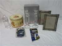 Crystal Candlesticks, Picture Frames & More!