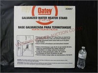 Oatey Galvanized Water Heater Stand 21"x21"x18"