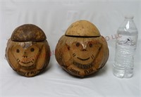Coconut Monkeys 'Have Fun' Drink Holders / Banks