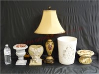Home Decor ~ Lamp, Waste Can & More!!!