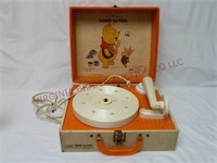 Vtg Lionel Winnie The Pooh Phonograph ~ Powers On