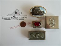 Vintage Pill Boxes ~ 4 ~ Various Designs